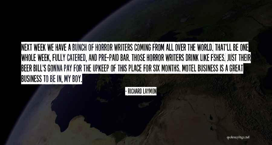 Horror For Quotes By Richard Laymon