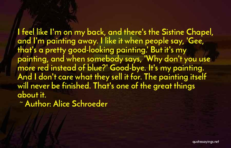 Horror Movie Directors Quotes By Alice Schroeder