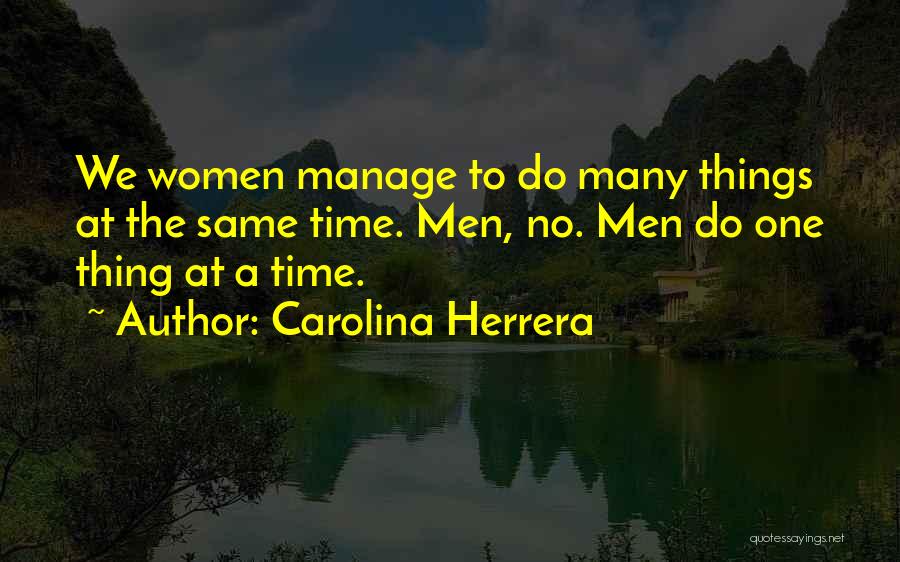 Horror Movie Directors Quotes By Carolina Herrera