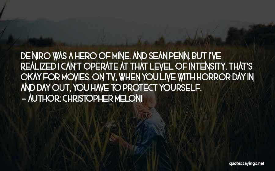 Horror Movies Quotes By Christopher Meloni