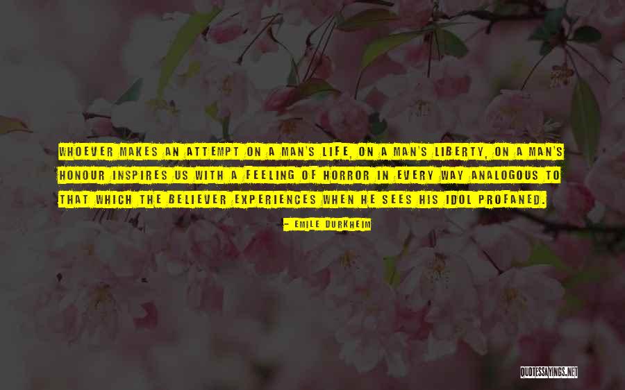 Horror Of Life Quotes By Emile Durkheim Horror Of Life Quotes By Emile Durkheim