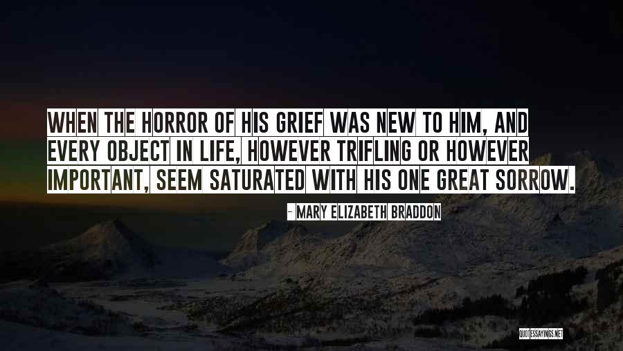Horror Of Life Quotes By Mary Elizabeth Braddon Horror Of Life Quotes By Mary Elizabeth Braddon