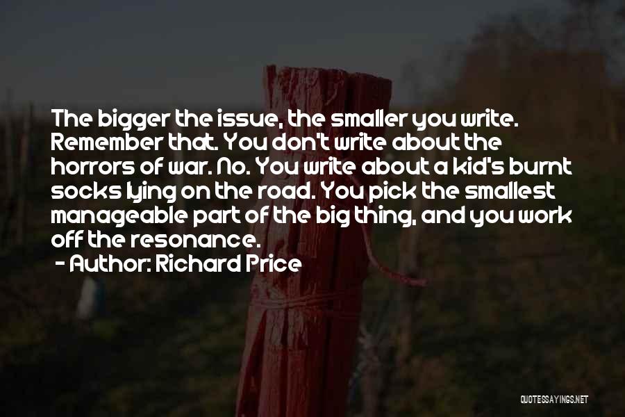 Horrors Of War Quotes By Richard Price