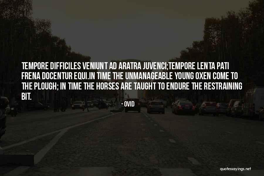 Horse Bit Quotes By Ovid Horse Bit Quotes By Ovid