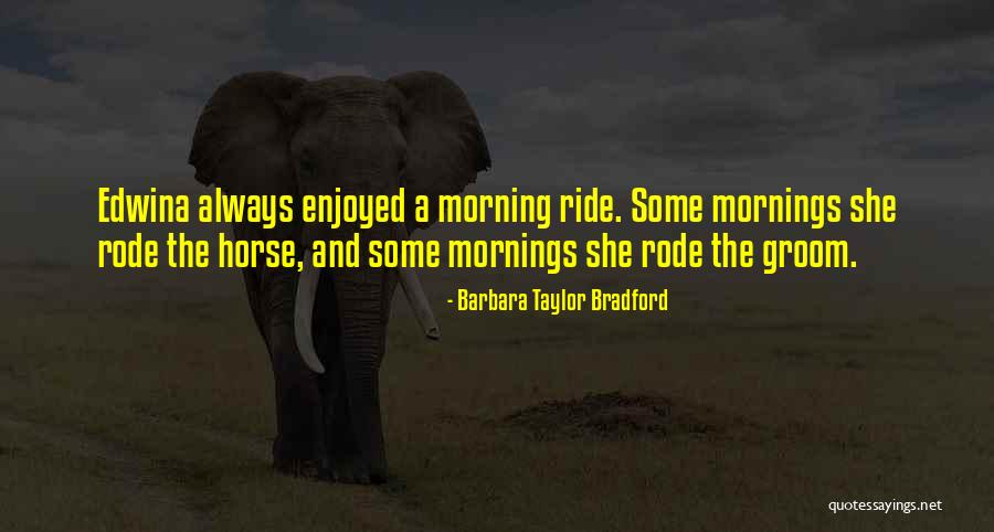 Horse Groom Quotes By Barbara Taylor Bradford Horse Groom Quotes By Barbara Taylor Bradford