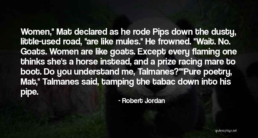 Horse Mare Quotes By Robert Jordan