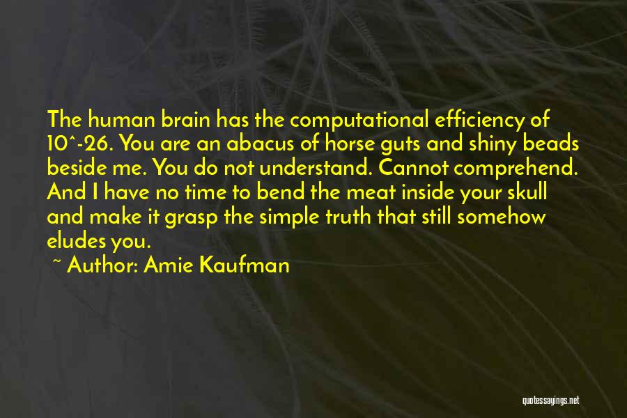 Horse Meat Quotes By Amie Kaufman