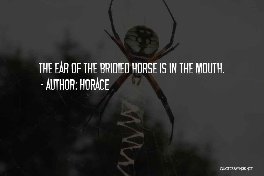 Horse Mouth Quotes By Horace