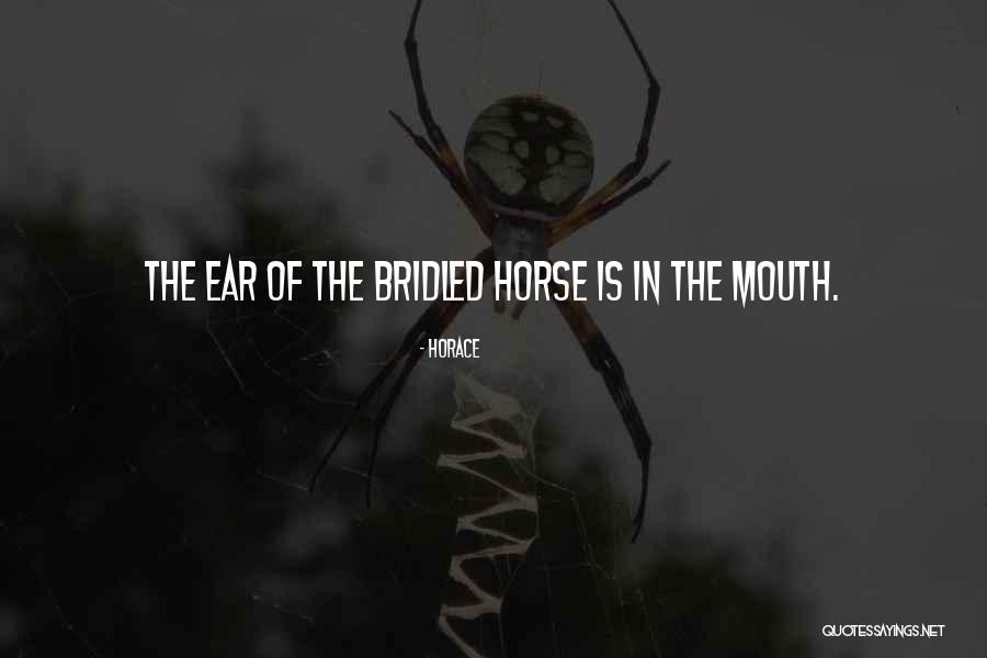 Horse Mouth Quotes By Horace