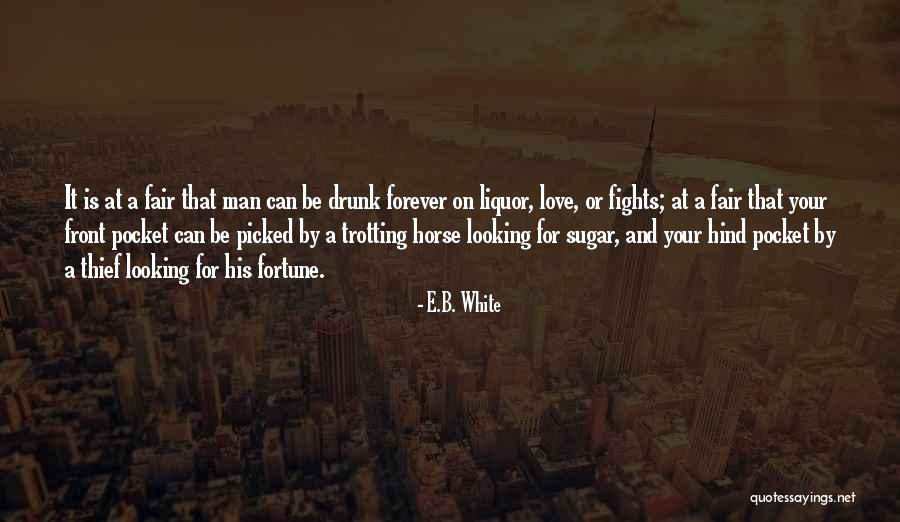 Horse Thief Quotes By E.B. White