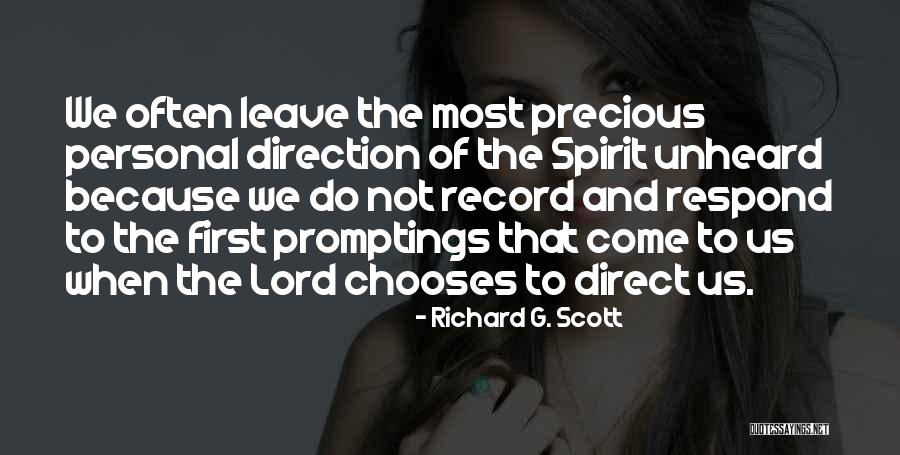 Horsehide Jacket Quotes By Richard G. Scott Horsehide Jacket Quotes By Richard G. Scott
