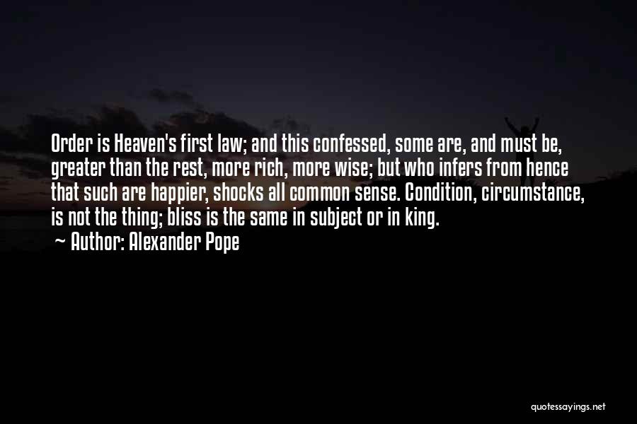 Horsemen Movie Quotes By Alexander Pope