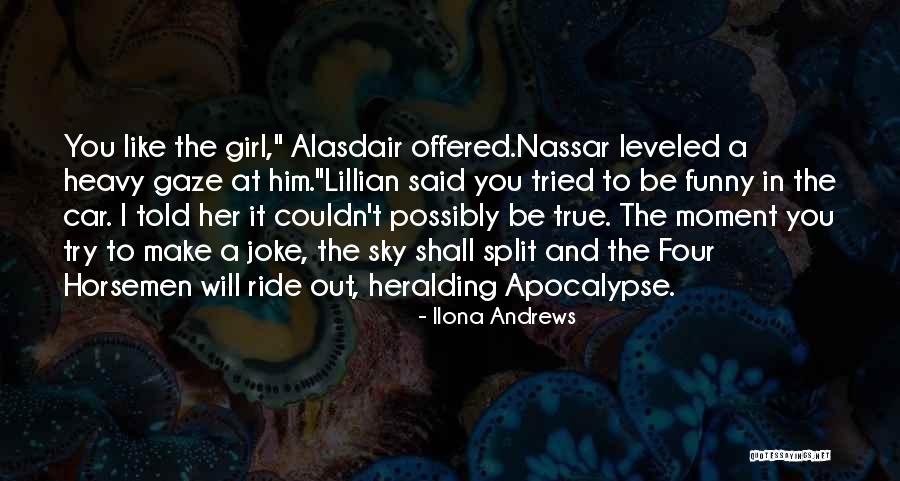 Horsemen Quotes By Ilona Andrews Horsemen Quotes By Ilona Andrews