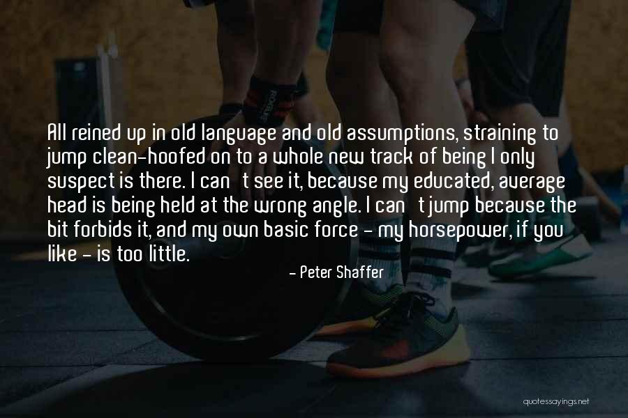 Horsepower Quotes By Peter Shaffer Horsepower Quotes By Peter Shaffer