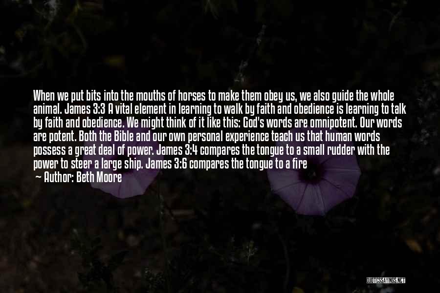 Horses And God Quotes By Beth Moore