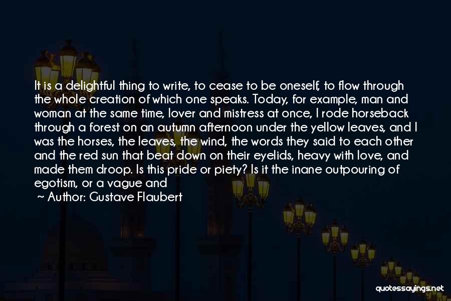 Horses And God Quotes By Gustave Flaubert