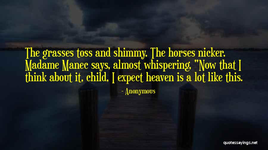 Horses And Heaven Quotes By Anonymous Horses And Heaven Quotes By Anonymous