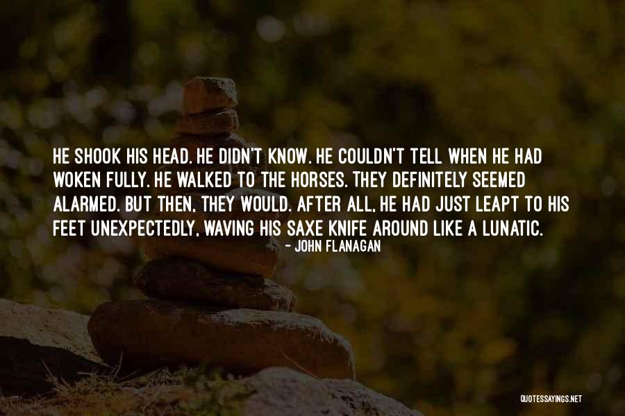 Horses Funny Quotes By John Flanagan Horses Funny Quotes By John Flanagan