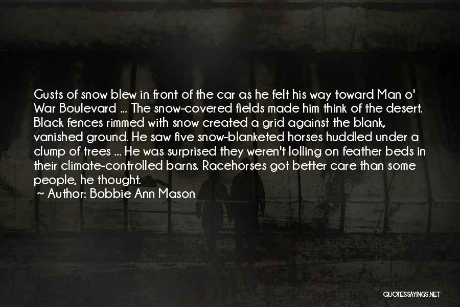 Horses In War Quotes By Bobbie Ann Mason