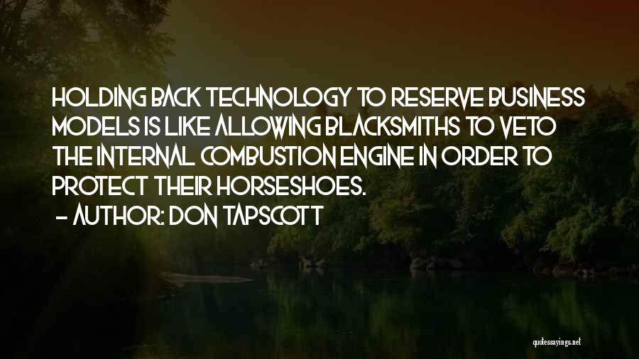Horseshoes Quotes By Don Tapscott