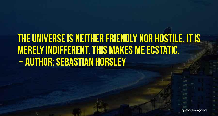 Horsley Quotes By Sebastian Horsley