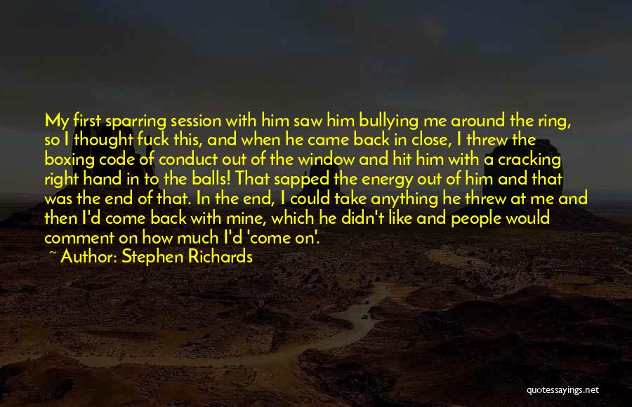 Horsley Quotes By Stephen Richards