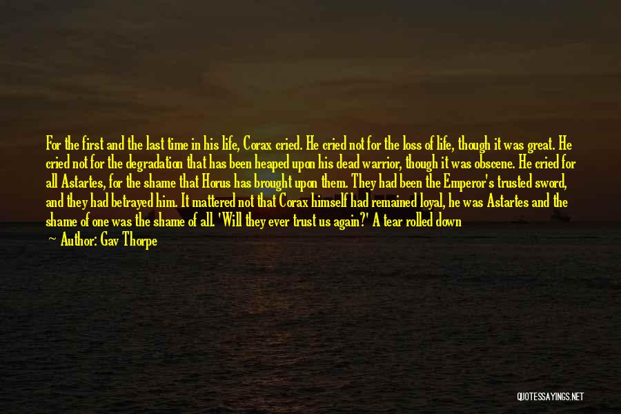 Horus Quotes By Gav Thorpe