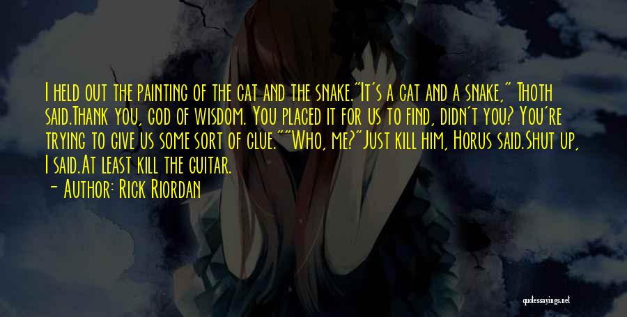 Horus Quotes By Rick Riordan