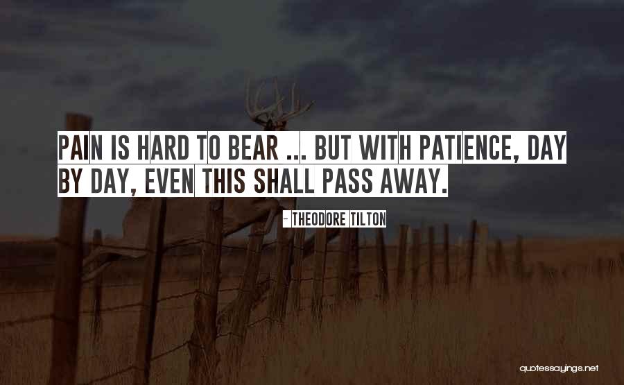 Hosaina Quotes By Theodore Tilton Hosaina Quotes By Theodore Tilton