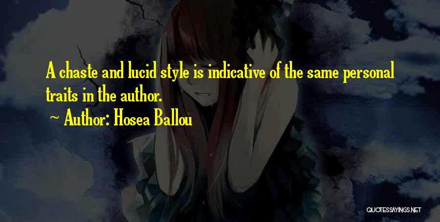 Hosea Ballou Quotes 136937