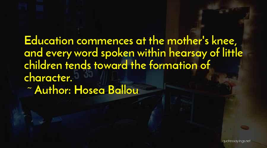 Hosea Quotes By Hosea Ballou