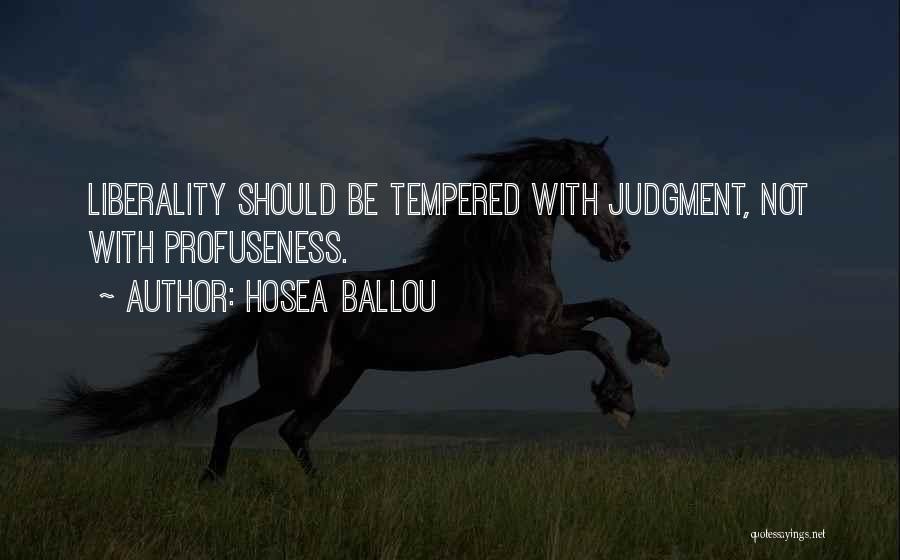 Hosea Quotes By Hosea Ballou