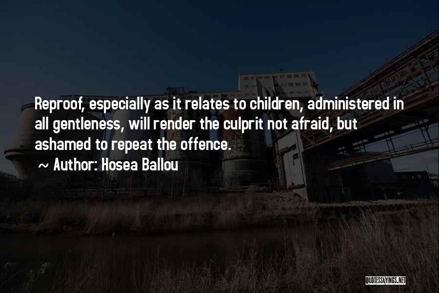 Hosea Quotes By Hosea Ballou