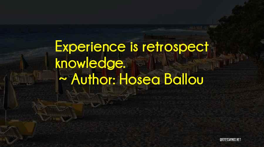 Hosea Quotes By Hosea Ballou