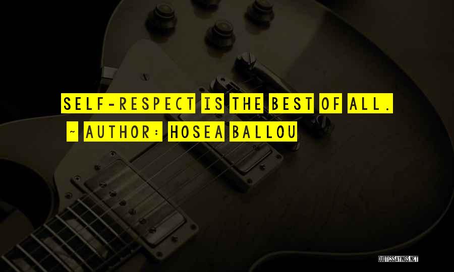 Hosea Quotes By Hosea Ballou