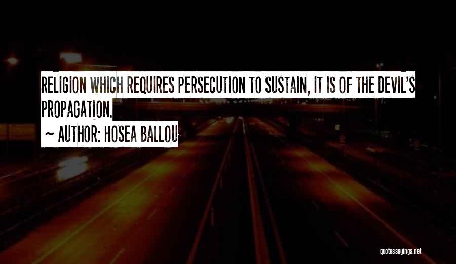 Hosea Quotes By Hosea Ballou