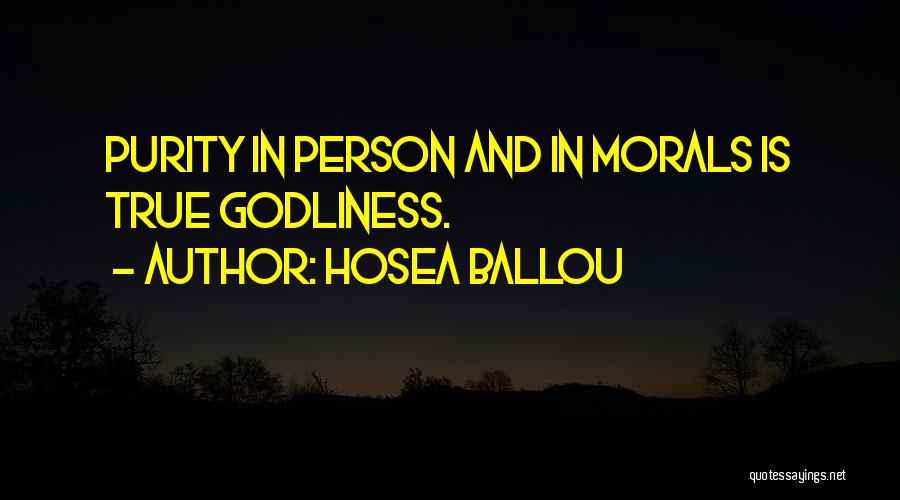 Hosea Quotes By Hosea Ballou