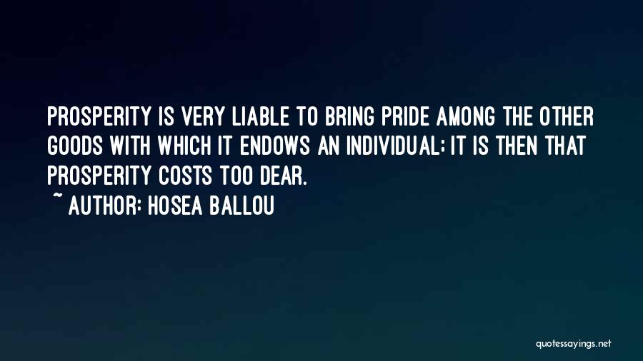 Hosea Quotes By Hosea Ballou