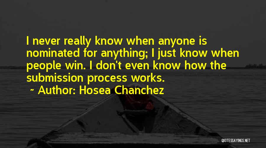 Hosea Quotes By Hosea Chanchez