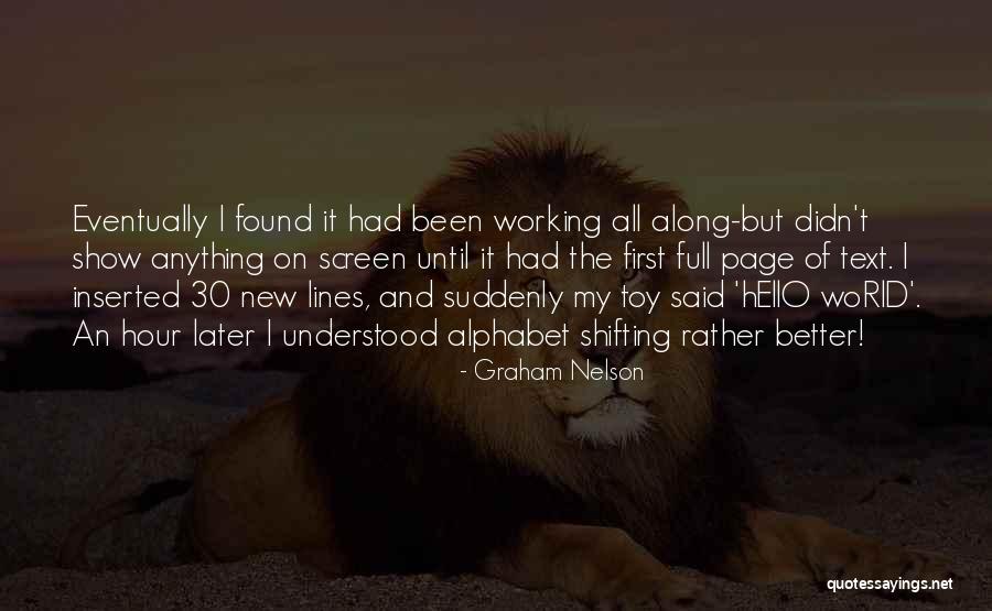 Hosoda Mamoru Quotes By Graham Nelson Hosoda Mamoru Quotes By Graham Nelson