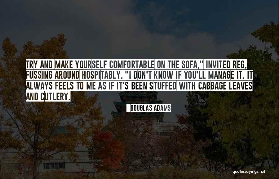Hospitably Quotes By Douglas Adams Hospitably Quotes By Douglas Adams