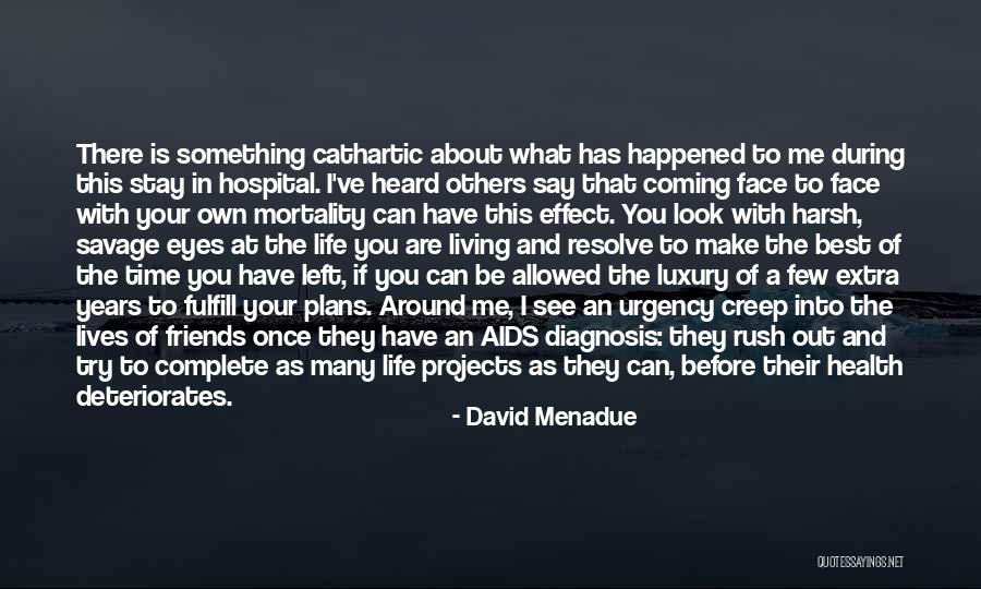 Hospital Plans Quotes By David Menadue