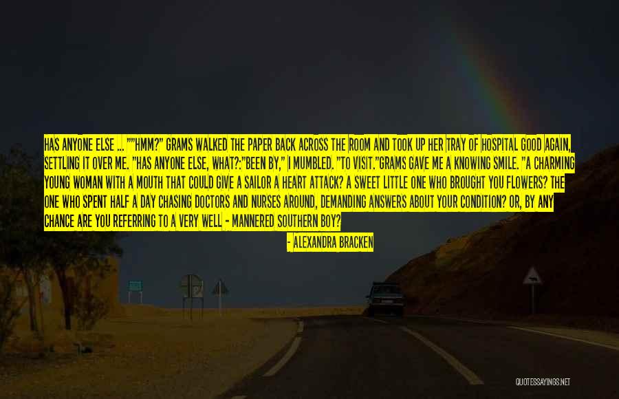 Hospital Visit Quotes By Alexandra Bracken Hospital Visit Quotes By Alexandra Bracken
