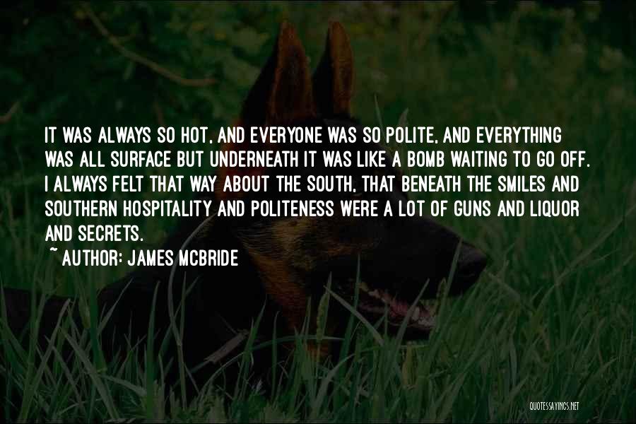 Hospitality Quotes By James McBride