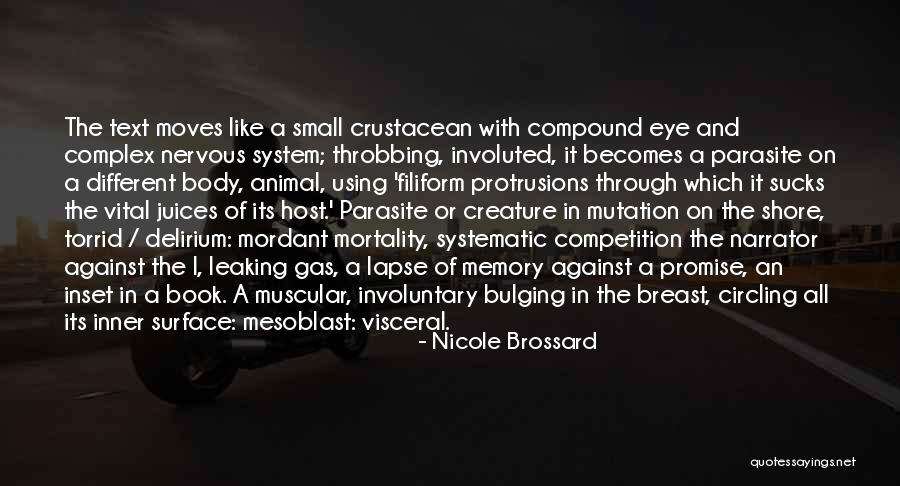 Host Parasite Quotes By Nicole Brossard Host Parasite Quotes By Nicole Brossard