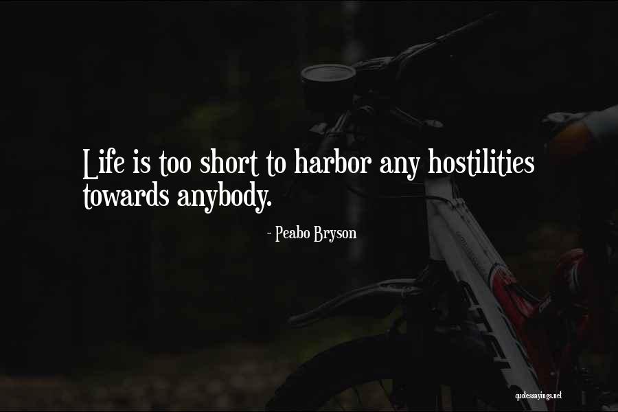 Hostilities Quotes By Peabo Bryson Hostilities Quotes By Peabo Bryson