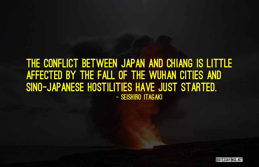 Hostilities Quotes By Seishiro Itagaki Hostilities Quotes By Seishiro Itagaki