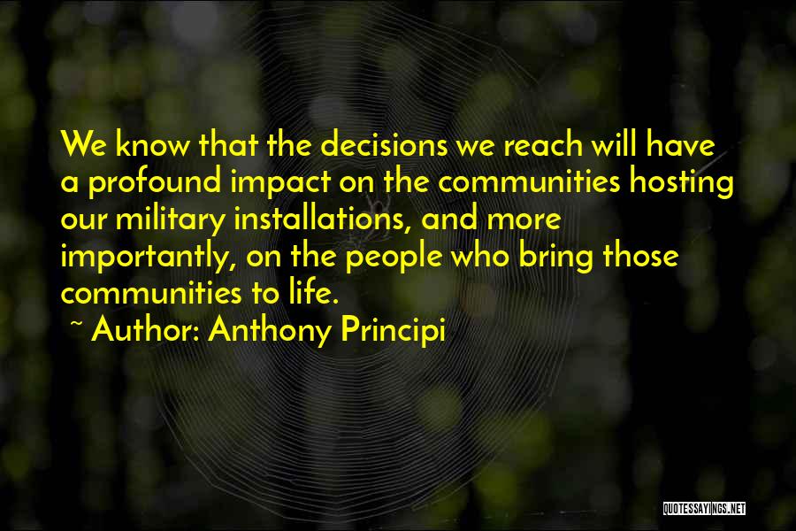 Hosting Quotes By Anthony Principi