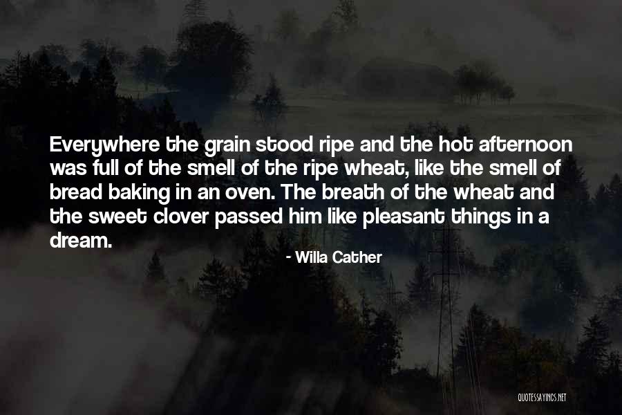 Hot Afternoon Quotes By Willa Cather