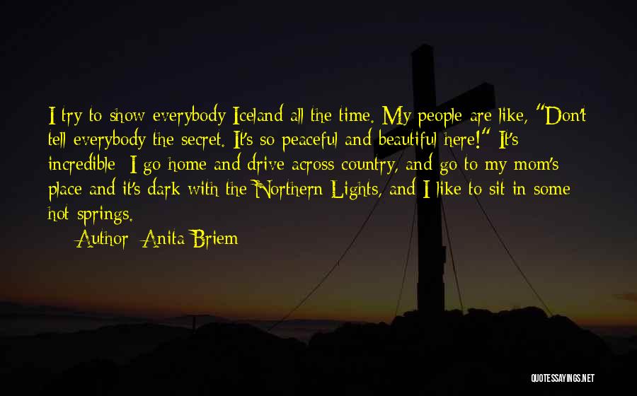 Hot And Beautiful Quotes By Anita Briem
